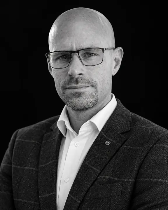 Portræt af Mikael Rieck